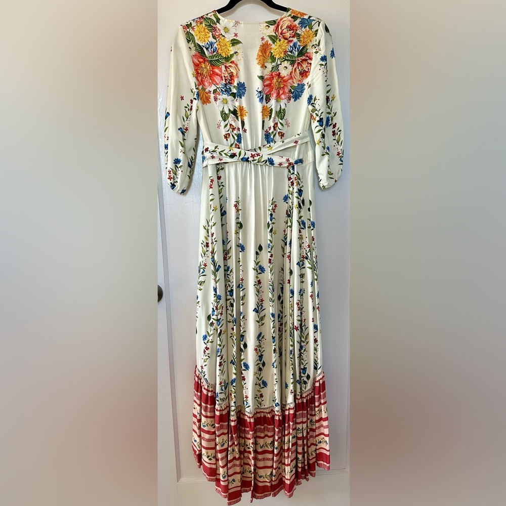 Farm Rio Springtime Wrap Dress (NWOT) - Picture 7 of 10